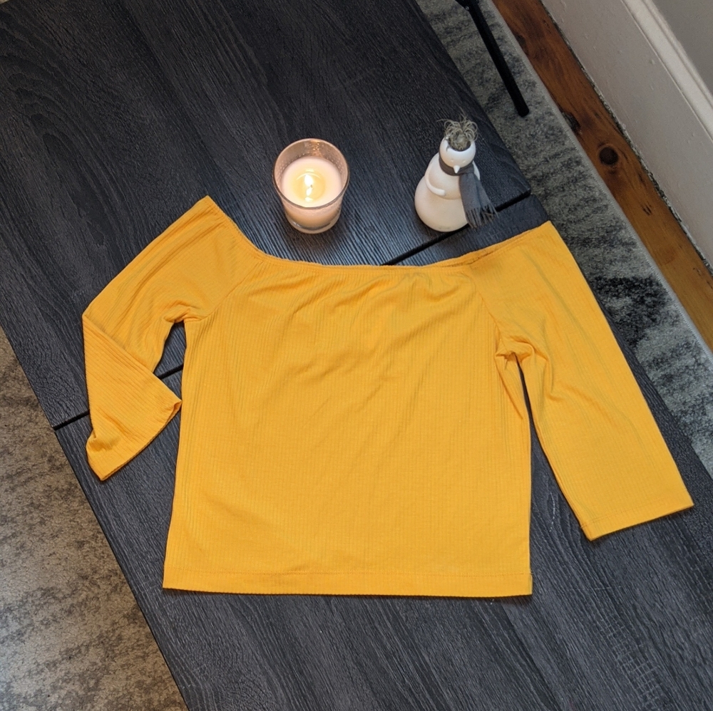 NWT PacSun Off the Shoulder Crop Top